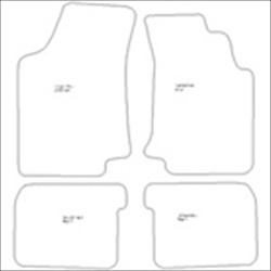 VW Golf Mk4 Convertible Car Mats